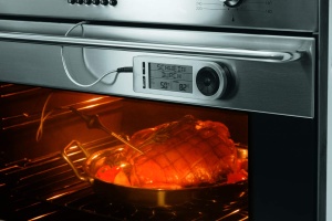 Termometru digital ROSLE pentru carne inox -20degC pana la 250degC cu timer si magnet - Img 2