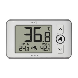 Termometru digital TFA Dostmann LT202, cablu waterproof 200 cm, alb - Img 2