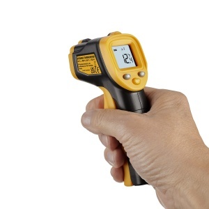 Termometru Infrarosu TFA Dostmann Ray Light, -50400C, Beruchsung, NegruPortocaliu - Img 2