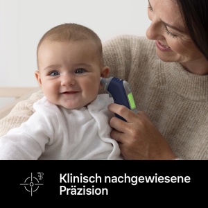 Termometru pentru urechi Braun ThermoScan(r) 7+ connect | Compatibil cu aplicatia Braun Family Care(tm) | Tehnologie de precizie(r) a varstei | Afisaj digital cu coduri de culori | Prietenos cu bebelusii si copiii mici - Img 2