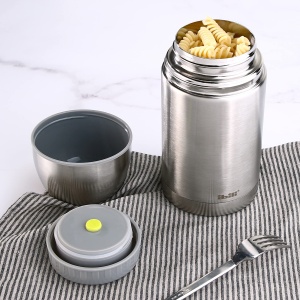 Termos inox 800 ml IBILI, argintiu, din otel inoxidabil - Img 2