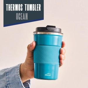 Termos Lacor Ocean 63135, 500 ml, inox dublu perete, albastru - Img 7