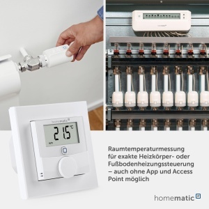 Termostat de perete Homematic IP cu iesire pentru intrerupatoare, 230V - Img 6