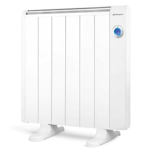 Termostat WiFi Orbegozo RRW 1000, 1000 W, cu 6 elemente, aluminiu