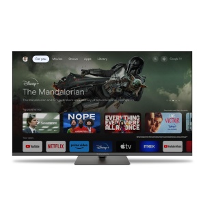 Thomson 43 inch (109cm) QLED Central Stand Google Smart TV, Wi-Fi, Dolby Audio, Bluetooth 5.1, Tuner triplu (cablu/satelit/antena), HDMI, CI+, Panou A+ - 43QG5C14 - Img 7