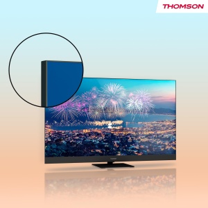 Thomson 55 Zoll (139cm) QLED Plus Google Smart TV, Wi-Fi, Dolby Audio, Bluetooth 5.1, Triple-Tuner (Kabel/Satellit/Antenne), HDMI, CI+, Panou A+ - 55QG6C14 - Img 5