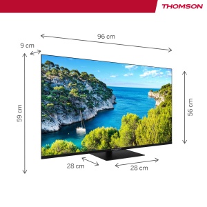 Thomson 65 inch 165cm Google TV 4K UHD Voice Control Google Assistant Smart TV - 65UG5C14-2024 - Img 2