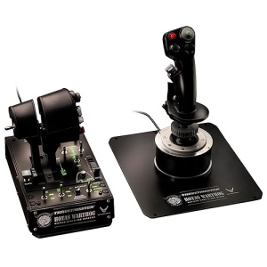 Thrustmaster Hotas Warthog - Maneta dubla de impingere si joystick cu tehnologie H.E.A.R.T HallEffect AccuRate pentru PC - Img 3