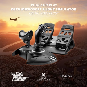 Thrustmaster T.Flight Full Kit X - Pedale Joystick, Acceleratie si Carma pentru Xbox Series X|S / Xbox One / PC - Img 6