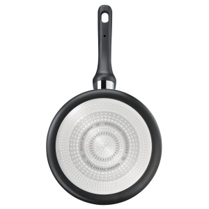 Tigaie cu inductie Tefal Unlimited On 32 cm cu acoperire antiaderenta din titan rezistenta la zgarieturi, semnal termic la temperatura ideala de prajire, fara PFOA, potrivita pentru toate tipurile de aragaz, negru, G25908 - Img 3