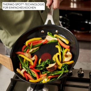 Tigaie din inox Jamie Oliver TEFAL 24 cm, antiaderenta, cu maner ergonomic - Img 4