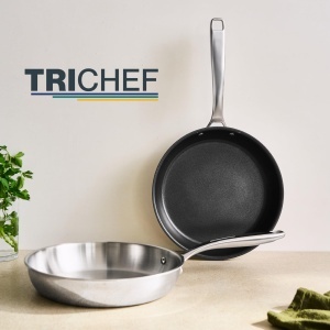 Tigaie din inox Lacor 60850, 20 cm, neagra, fara antiaderent - Img 7