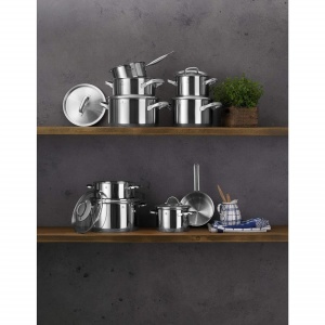 Tigaie din inox neaderenta WMF Gourmet Plus 24 cm, pentru toate tipurile de plite, rezistenta la cuptor - Img 2