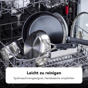 Tigaie din otel inoxidabil KitchenAid 24 cm - Inductie, antiaderenta, ergonomica - Img 9