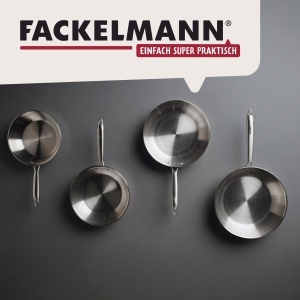 Tigaie Fackelmann VITA3 20 cm, inox, cu maner ergonomic, pentru toate tipurile de plite - Img 9