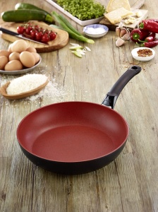 Tigaie Fissler SensoRed 28 cm cu antiaderenta si indicator de temperatura - Img 2