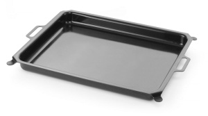 Tigaie grill Hendi Bake-Master 154618 emailata 700x520mm negru - Img 3