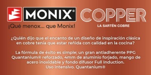 Tigaie Monix Cooper 24 cm, Aluminiu Forjat, Antiaderenta Titan, Culoare Cupru - Img 9