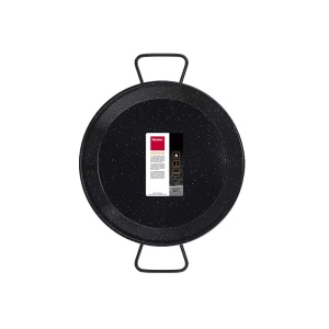 Tigaie Paella Metaltex din Otel Emailat 32 cm 5 Portii Fabricata in Spania - Img 3