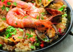 Tigaie pentru paella Ibili 410242, aluminiu, 42 cm, antiaderenta - Img 9