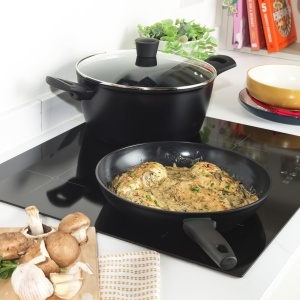Tigaie Russell Hobbs RH03255EU7 28 cm Verde Antiaderenta Ceramica Inductie - Img 2