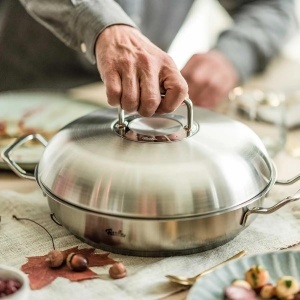 Tigaie Servire Fissler Original-Profi, 28 cm, 3 L, Inox, Inductie - Img 3
