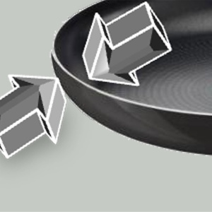 Tigaie Tefal D52604, 24 cm, antiaderenta, cu indicator de temperatura - Img 2