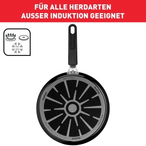 Tigaie Tefal D52619, 28 cm, Antiaderenta, Negru - Img 5