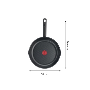 Tigaie Tefal Day By Day 28 cm, non-stick, cu indicator temperatura, Made in France - Img 11
