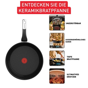 Tigaie Tefal Explore ON G7 28cm Ceramica Antiaderenta - Img 2