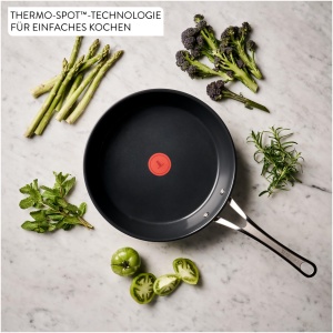 Tigaie Tefal Jamie Oliver Classic Cook 28 cm, antiaderenta, inox, cu termostat - Img 5