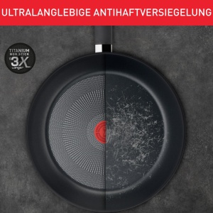 Tigaie Tefal Ultimate On 28 cm, Antiaderenta cu Titan, Inductie - Img 4