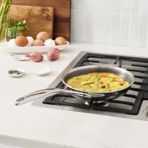 Tigaie ZWILLING Peak 24 cm, inox, antiaderenta, argintie - Img 2