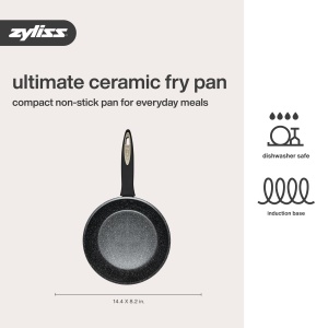 Tigaie Zyliss Ultimate, 20 cm, Antiaderenta, Inductie, Rezistenta la Cuptor - Img 7
