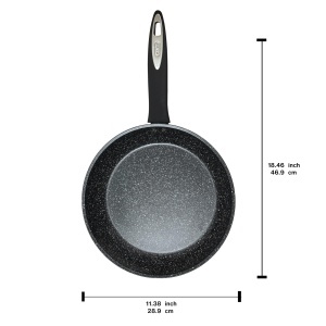 Tigaie Zyliss Ultimate 28 cm, Antiaderenta, Inductie, Rezistenta la Cuptor - Img 3