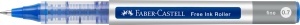 Tintenroller Faber-Castell Free Ink, 12 bucati, liniaritate 0.4 mm, culoare albastra - Img 3
