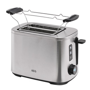 Toaster AEG Deli 5 T5-1-4ST 7 Setari de Rumeneala Timer Functie Dezghetare Inox