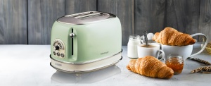 Toaster Ariete Vintage 155, 2 feliute, 810W, culoare verde - Img 6