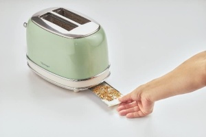 Toaster Ariete Vintage 155, 2 feliute, 810W, Verde - Img 5