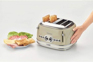 Toaster Ariete Vintage 156, 4 felii, 1600W, culoare bej - Img 8