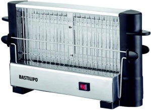Toaster Bastilipo FFT-750 750W Suprafata Dubla 22x11 cm Inox