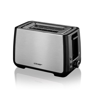 Toaster Cloer 3569 Negru 1000W Functie Check si Design din Inox - Img 3