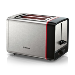 Toaster compact Bosch TAT6M420, 800W, otel inoxidabil, functii de dezghetare si incalzire