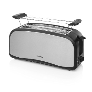 Toaster din inox Tristar BR-1046 cu 6 niveluri de rumenire si suport pentru chifle - Img 7