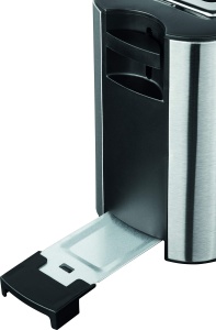 Toaster ECG ST 10630 SS, 2 feliute, 6 niveluri intensitate, inox negru-silver - Img 8