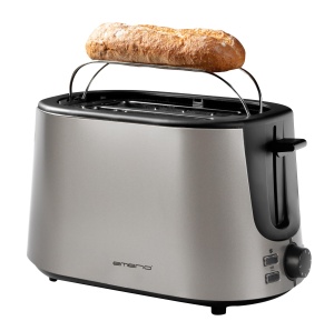 Toaster EMERIO TO-122830.2 cu 2 fante, 1000W, inox - Img 2