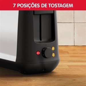 Toaster Moulinex LS340811, 1000W, 1 felie, inox, negru - Img 4