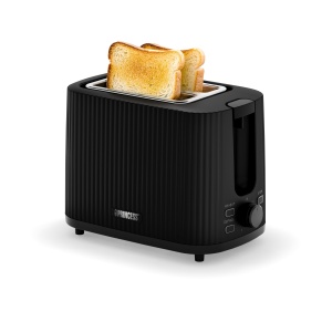 Toaster Princess Wave 2 felii, 7 trepte de rumenire, design compact