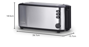 Toaster SEVERIN AT 2509 1400W Inox 4 felii Functie de dezghetare - Img 11