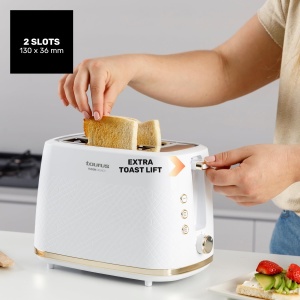 Toaster Taurus Fusion Crunch 800W 7 trepte de rumenire Functii multiple - Img 5